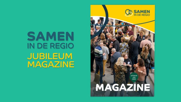 Magazine, jubileum, samen in de regio, maatschappelijk verantwoord ondernemen, MVO, netwerken, netwerkorganisatie, SDG, SDG's, sustainable development goals, SDG Nederland, duurzameontwikkelingsdoelstellingen, duurzameontwikkelingsagenda 2023, verenigde naties