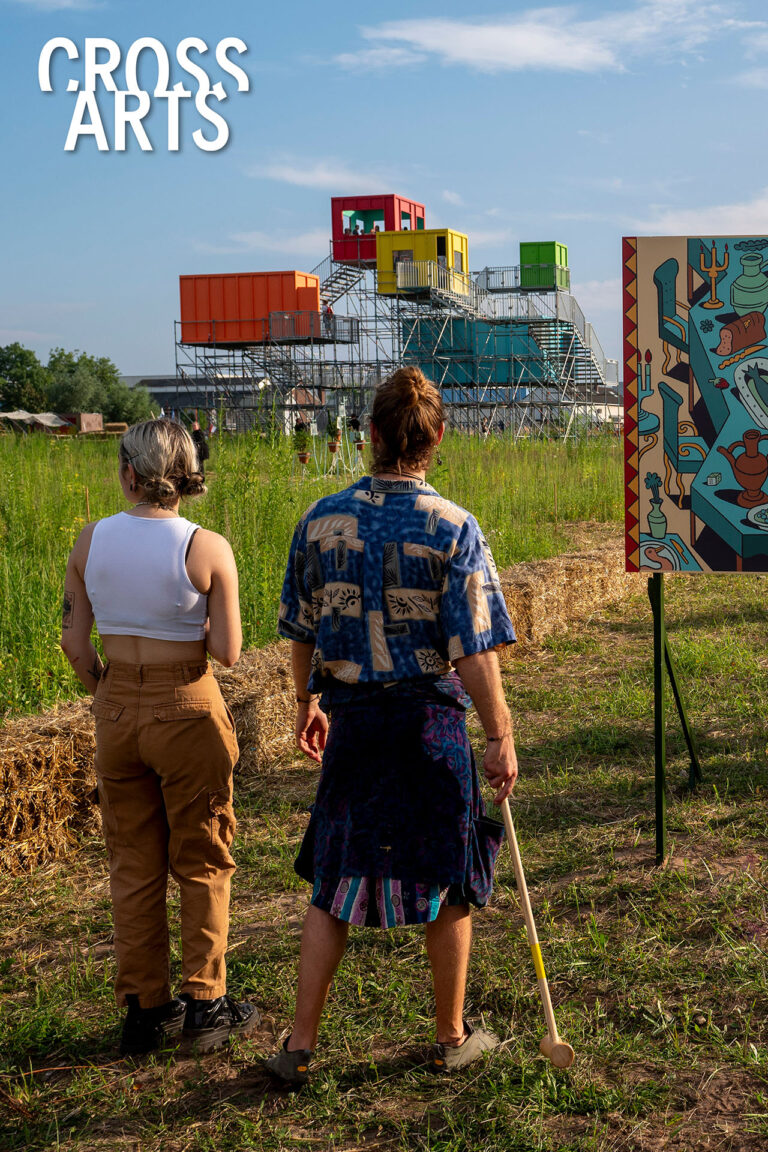 CrossArts Breda, kunstdoolhof, vezelhennep, kunst en cultuur, placemaking, SPEEL!, Krijn de Koning, Brack, Electron, BredaPhoto, Grote Kerk Breda, Stichting Tranzforma, duurzame kunst en cultuur