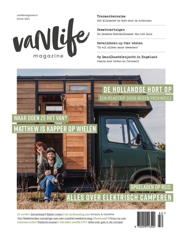 vanlife magazine, vanlife, kamperen, kampeermagazine, camper, vrij leven, buiten leven, overal thuis, vanlife magazine zomer 2024